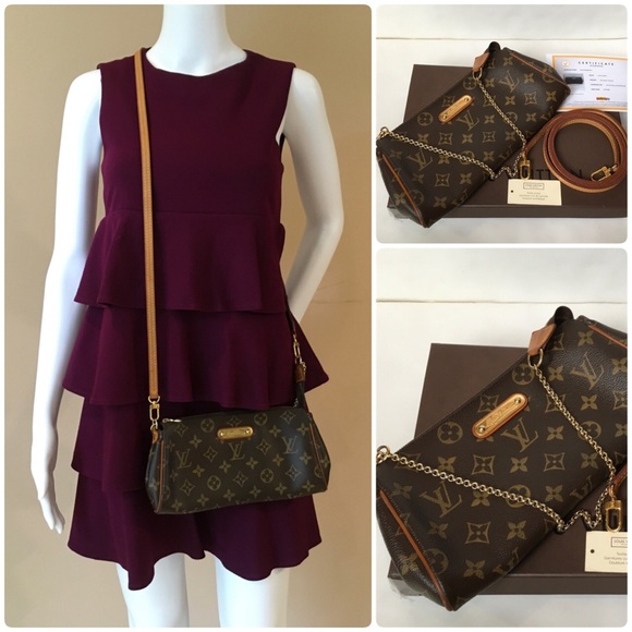 Louis Vuitton Handbags - LV authentic Louis Vuitton Eva bag monogram